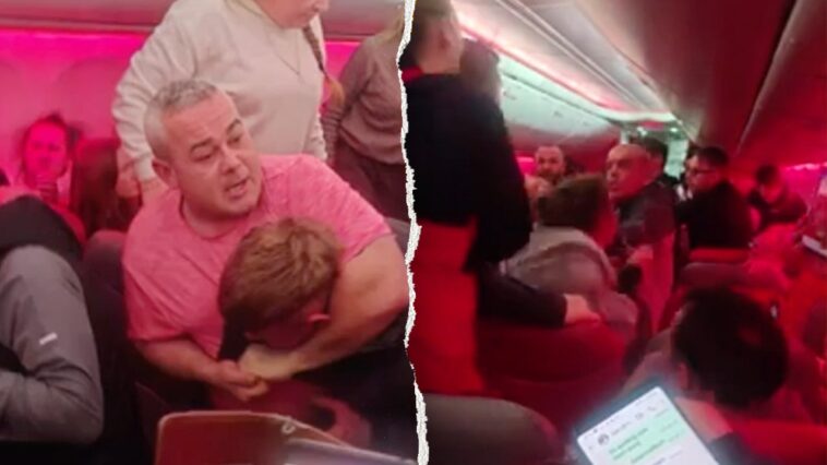 chaotic-video-shows-passengers-trading-midair-blows;-plane-forced-to-divert:-reports