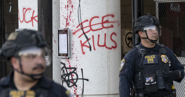 watch:-student-anti-ice-mob-attacks-police-in-downtown-los-angeles