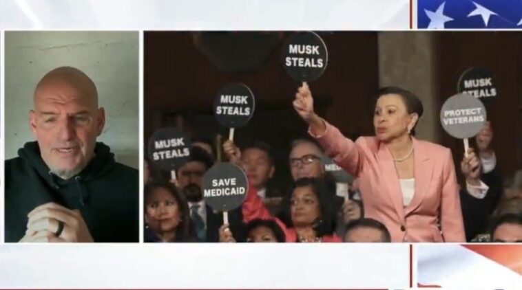(video)-senator-john-fetterman-pleads-with-democrats:-“have-some-dignity”-and-don’t-do-“weird-protests”-at-trump’s-state-of-the-union-address