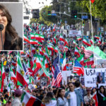 crown-princess-joins-tens-of-thousands-of-demonstrators-protesting-iranian-regime-in-dtla