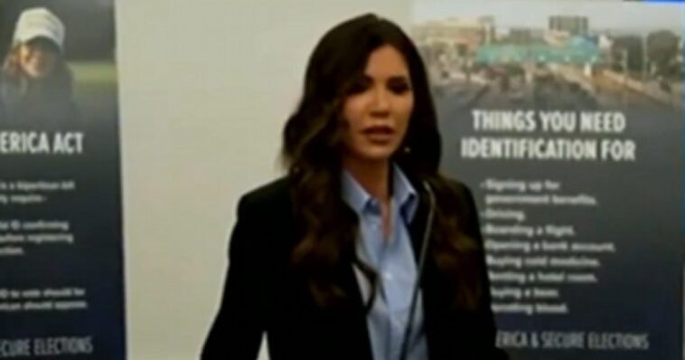 kristi-noem-triggers-the-left-with-perfectly-reasonable-comments-about-voter-integrity-(video)