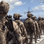 us-forces-board-sanctioned-oil-tanker-after-vessel-tried-to-evade-trump-quarantine,-department-of-war-says