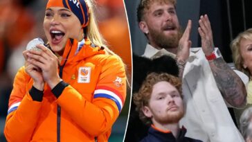 jake-paul’s-speed-skater-fiancee-jutta-leerdam-takes-silver-in-500m-as-american-erin-jackson-misses-podium