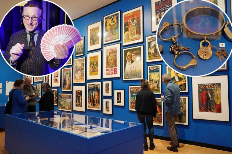 peek-at-houdini’s-handcuffs-in-nyc-exhibit-on-‘golden-age’-of-magicians