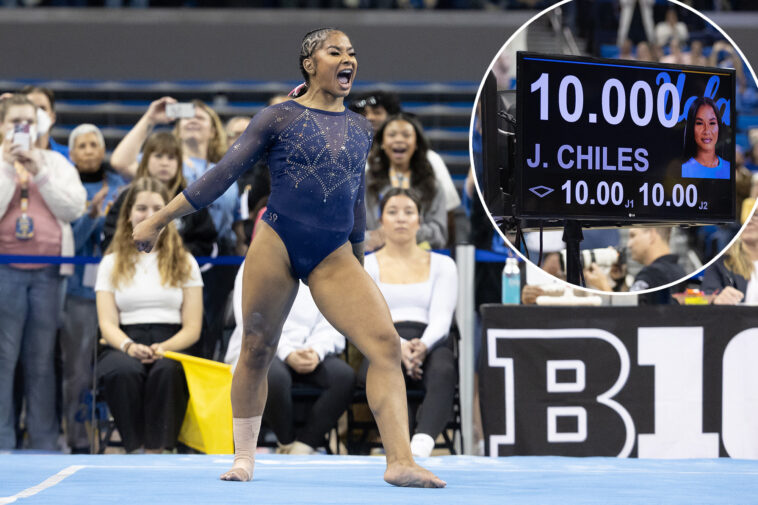 perfect!-another-jordan-chiles-10-powers-ucla-gymnastics