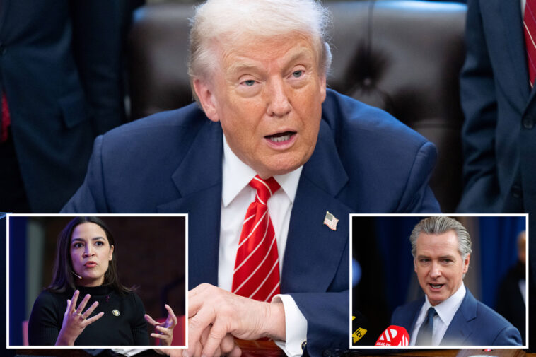 trump-rips-aoc-and-gavin-newsom-as-‘incompetent’-after-the-munich-security-conference:-‘bad-look-for-our-country’