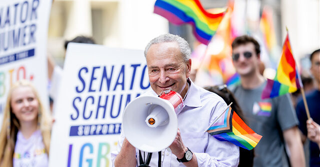 chuck-schumer-to-introduce-‘federal-legislation’-making-‘pride-flag-a-congressionally-authorized-symbol’