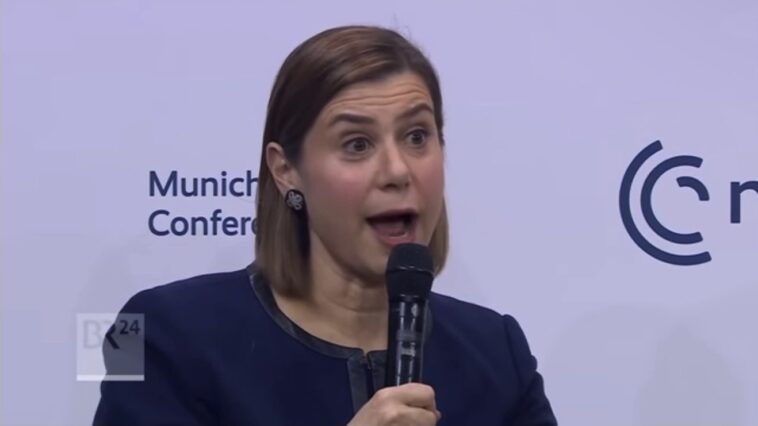 watch:-seditious-six-conspirator-elissa-slotkin-trashes-trump-overseas-as-a-dictator,-says-he’s-plotting-to-steal-2026-elections-at-munich-security-conference-and-predicts-uprising