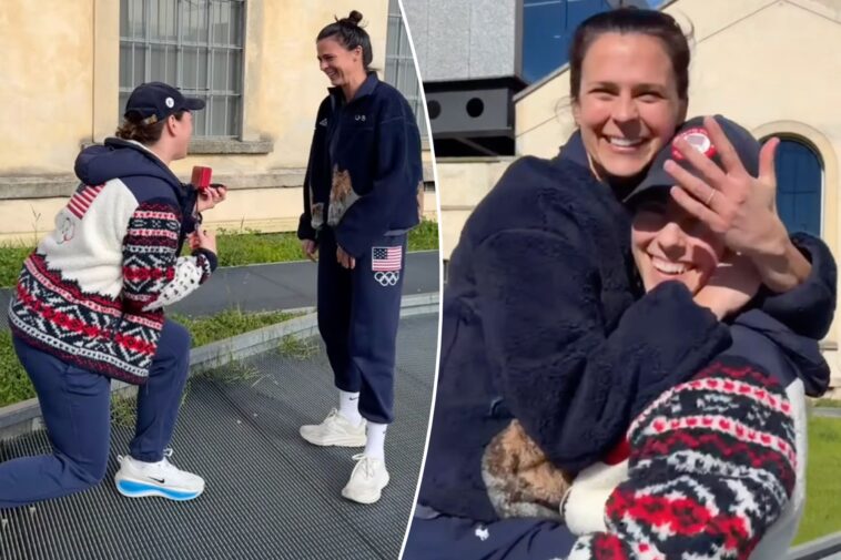 us-women’s-hockey-captain-hilary-knight-gets-engaged-to-speedskater-brittany-bowe-at-2026-olympics