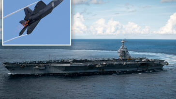 trump-sends-america’s-biggest-warship,-advanced-fighters-toward-iran-in-biggest-military-buildup-yet