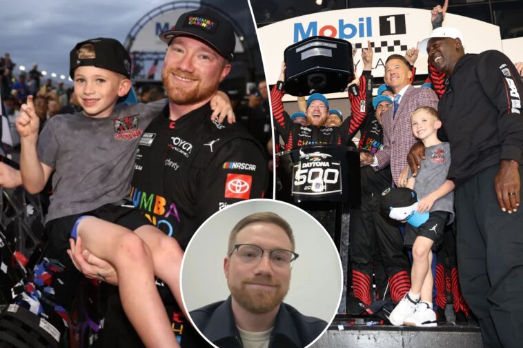 tyler-reddick-responds-to-viral-michael-jordan-video-with-son-after-daytona-500