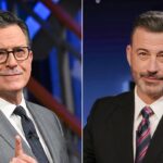 colbert-skewers-cbs-for-denying-deep-sixing-of-candidate-interview,-while-kimmel-hosts-democratic-fundraiser