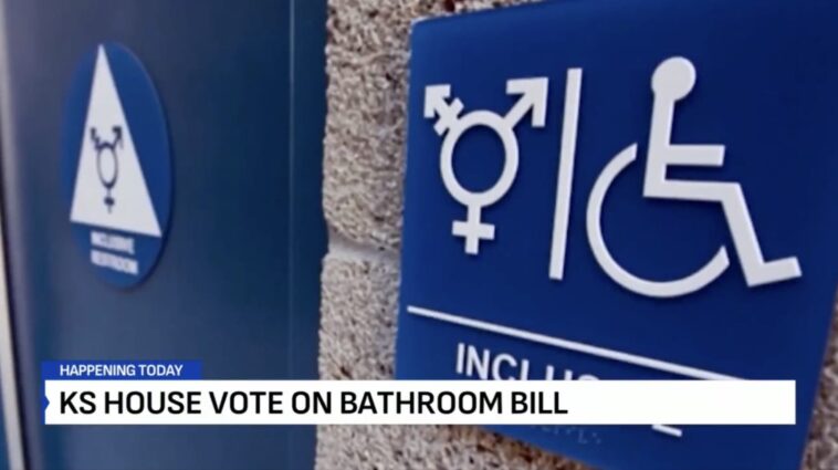 kansas-gop-overrides-dem-gov.-laura-kelly’s-veto-—-enacts-law-that-bans-men-from-women’s-restrooms,-defines-sex-at-birth,-mandates-accurate-male/female-ids