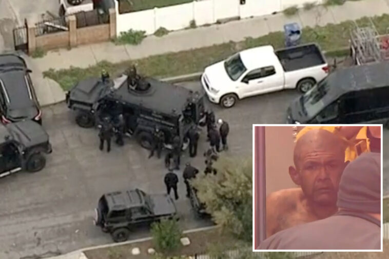 lapd-swat-team-captures-suspected-burglar-barricaded-in-pacoima-home