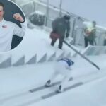 us-ski-jumper-ben-loomis-narrowly-avoids-leaf-blower-disaster-at-olympics