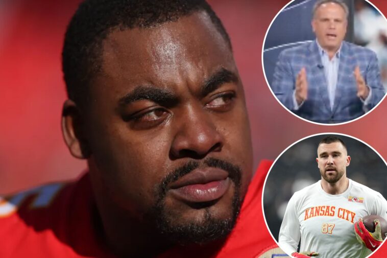 chris-jones-has-fiery-response-to-ex-jets-gm’s-suggestion-that-chiefs-dump-travis-kelce