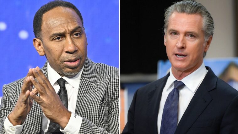 stephen-a-smith-calls-on-gavin-newsom-to-‘answer’-for-california’s-homelessness,-crime