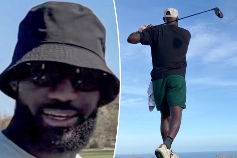watch:-lebron-james-drains-long-putt-while-golfing-with-jayson-tatum-and-kevin-love