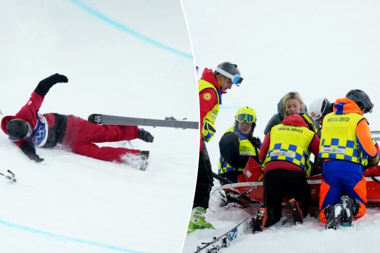 canadian-freestyle-skier-cassie-sharpe-stretchered-off-after-terrifying-olympics-crash