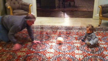 bizarre-photos-show-ex-prince-andrew-playing-with-young-boy-—-using-a-‘boob’-ball