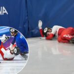 speedskater-kamila-sellier-leaves-race-on-stretcher-in-bloody-olympic-scene