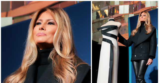 fashion-notes:-melania-trump-inducts-‘ruthlessly-chic’-inaugural-gown-into-smithsonian
