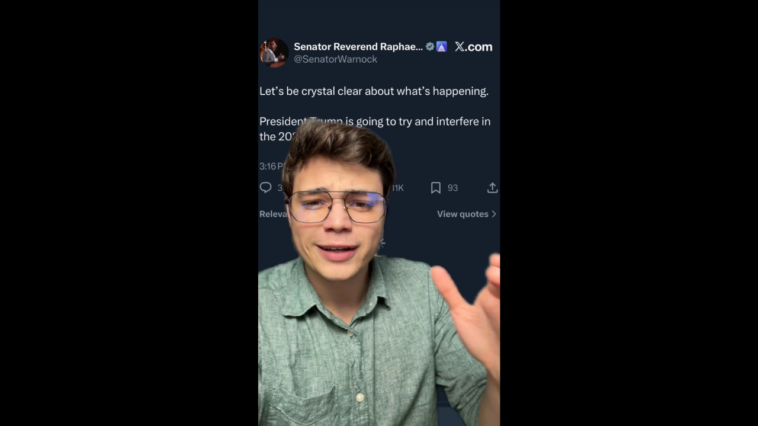 victor-reacts:-democrat-senator-warnock-makes-the-case-for-voter-id-(video)