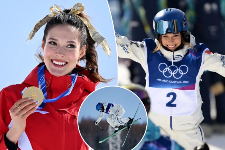 eileen-gu-defends-olympic-ski-halfpipe-gold,-makes-it-6-medals-in-6-events-over-winter-games-career