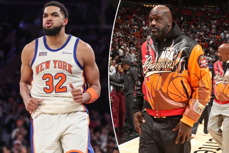 shaquille-o’neal-karl-anthony-towns-interview-quickly-turns-awkward-after-knicks’-win