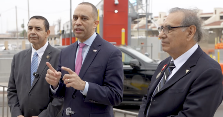 hakeem-jeffries-suddenly-discovers-border-security-as-2026-panic-sets-in-(video)