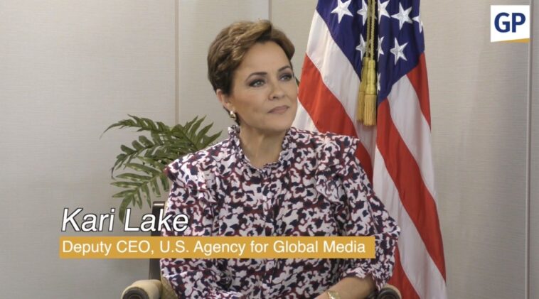 exclusive-interview:-kari-lake-is-breaking-through-regime-censorship,-delivering-president-trump’s-message with-usagm-(video)