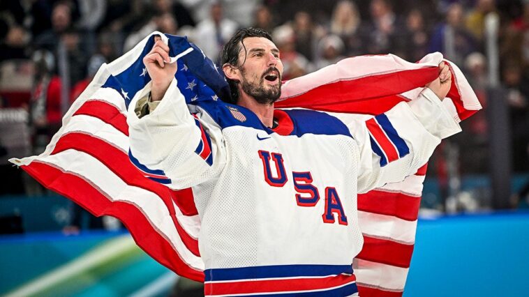 pete-hegseth-dubs-team-usa-goaltender-the-‘secretary-of-defense’-after-amazing-olympic-save