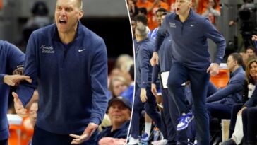 kentucky-coach-mark-pope-caught-bashing-refs-on-hot-mic-after-controversial-call:-‘cheated-us’