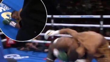 boxer-joe-george-jr.-collapses-between-rounds,-stretchered-off-in-scary-scene