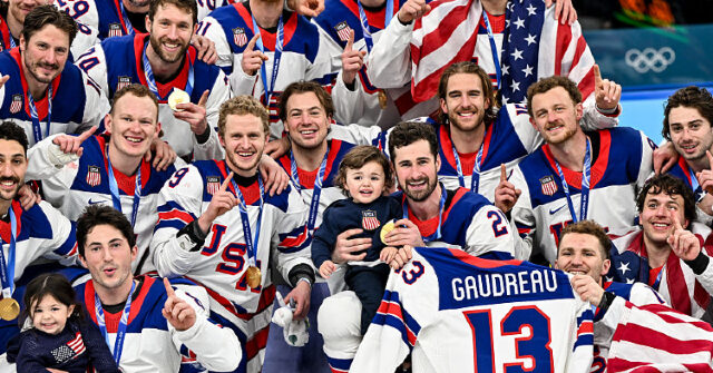 team-usa.-brought-johnny-gaudreau’s-kids-on-the-ice-for-a-photo-tribute-after-winning-olympic-gold