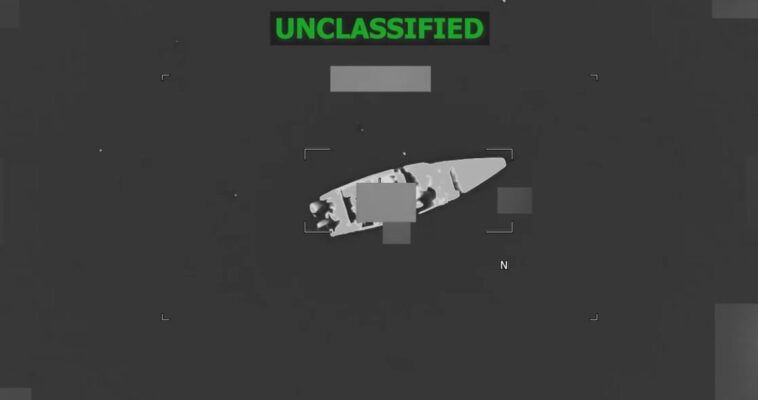 us-blows-up-another-drug-boat-in-the-caribbean,-killing-three-narco-terrorists-(video)