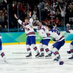 team-usa-men’s-hockey-arrives-in-florida-after-winning-olympic-gold