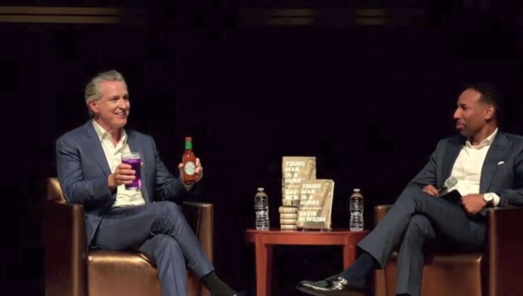 gavin-newsom-wows-black-audience-by-putting-some-hot-sauce-in-his-purple-drank