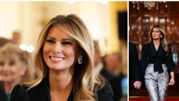 fashion-notes:-melania-trump-makes-black-tie-modern-in-dolce-&-gabbana