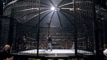 ‘oh-god!-who-built-this?’:-the-origin-of-the-wwe-elimination-chamber