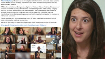 cuny-professor-who-made-‘blatantly-racist’-remarks-on-zoom-hot-mic-defended-by-free-speech-group-as-parents-demand-her-firing
