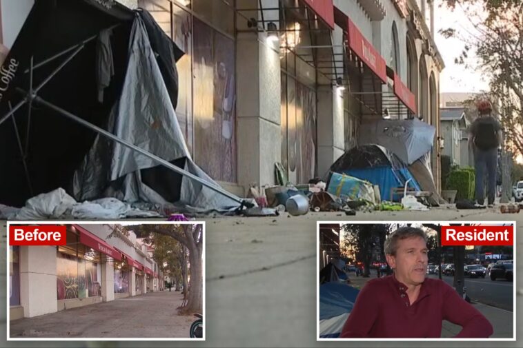 wealthy-angelenos-frustrated-as-homeless-camp-returns-hours-after-being-cleared