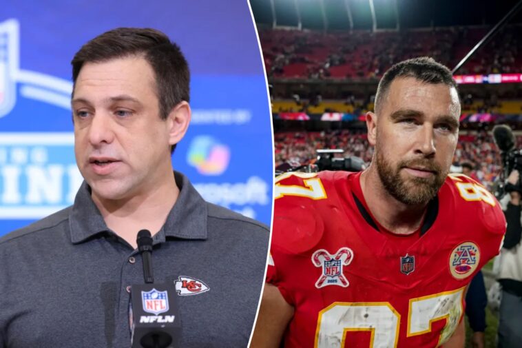 chiefs-gm-gives-travis-kelce-update-as-questions-linger-about-tight-end’s-future