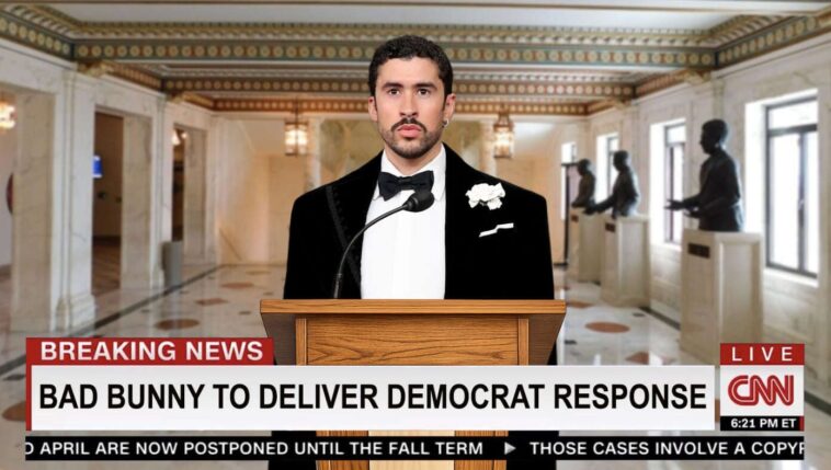 democrats-announce-state-of-the-union-response-will-be-delivered-by-bad-bunny