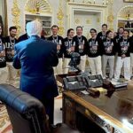 olympic-gold-medalist-us-men’s-hockey-team-visits-white-house-to-celebrate-historic-win-over-canada