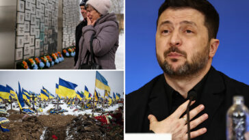defiant-zelensky-refuses-surrendering-land-on-fourth-anniversary-of-putin’s-invasion-—-claims-no-deadline-for-trump-peace-deal