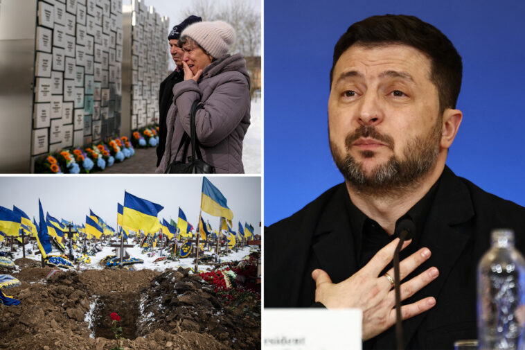 defiant-zelensky-refuses-surrendering-land-on-fourth-anniversary-of-putin’s-invasion-—-claims-no-deadline-for-trump-peace-deal