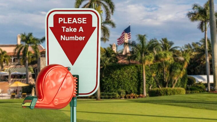 trump-adds-take-a-number-ticket-dispenser-at-mar-a-lago-for-would-be-assassins