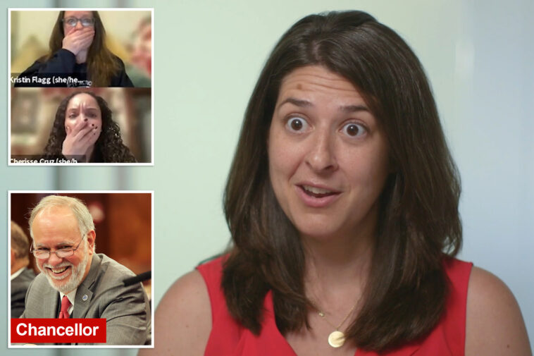 hunter-professor’s-racist-hot-mic-comments-‘offensive-and-abhorrent’-—-but-she’s-still-teaching,-cuny-chancellor-says