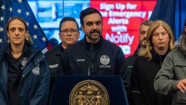 ‘it-was-a-snowball-fight’:-mamdani-downplays-unruly-mob-that-injured-nypd-officers